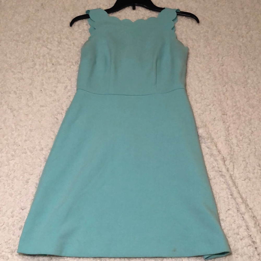 Blue casual dress